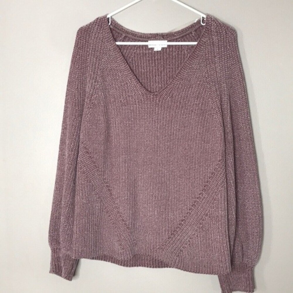 Ava Viv cozy pullover V-neck sweater size medium